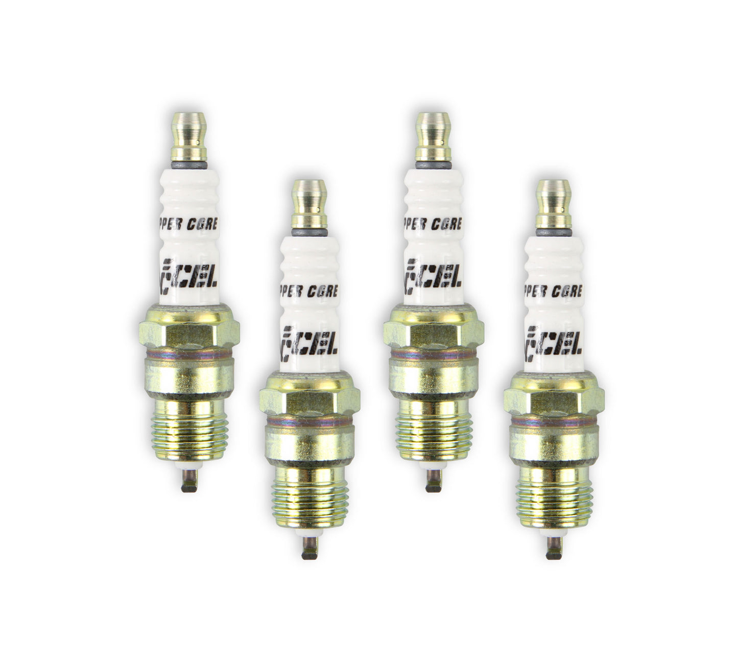 ACCEL 0576S-4 ACCEL HP Copper Spark Plug-Shorty