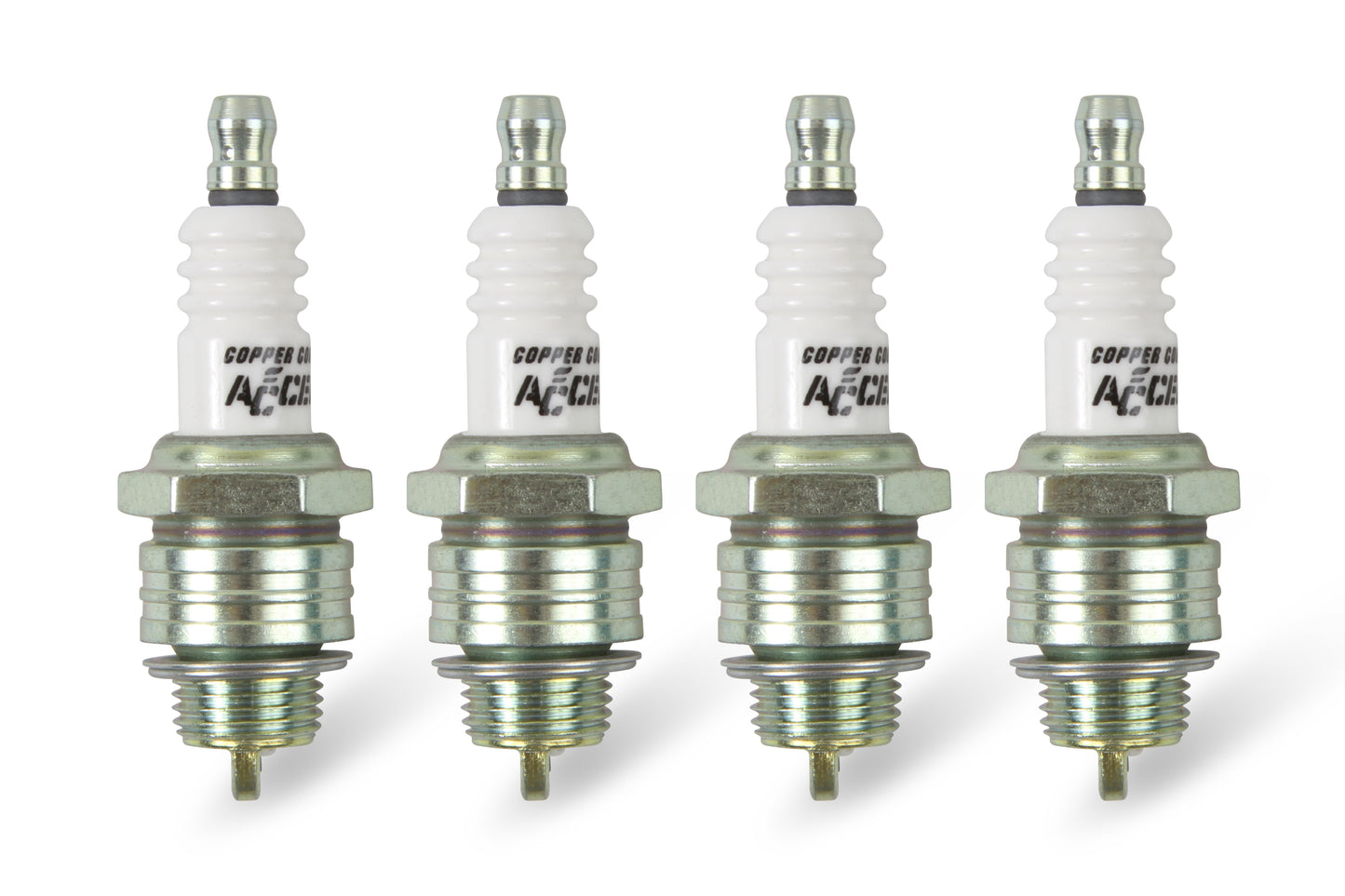 ACCEL 0437S-4 ACCEL HP Copper Spark Plug-Shorty