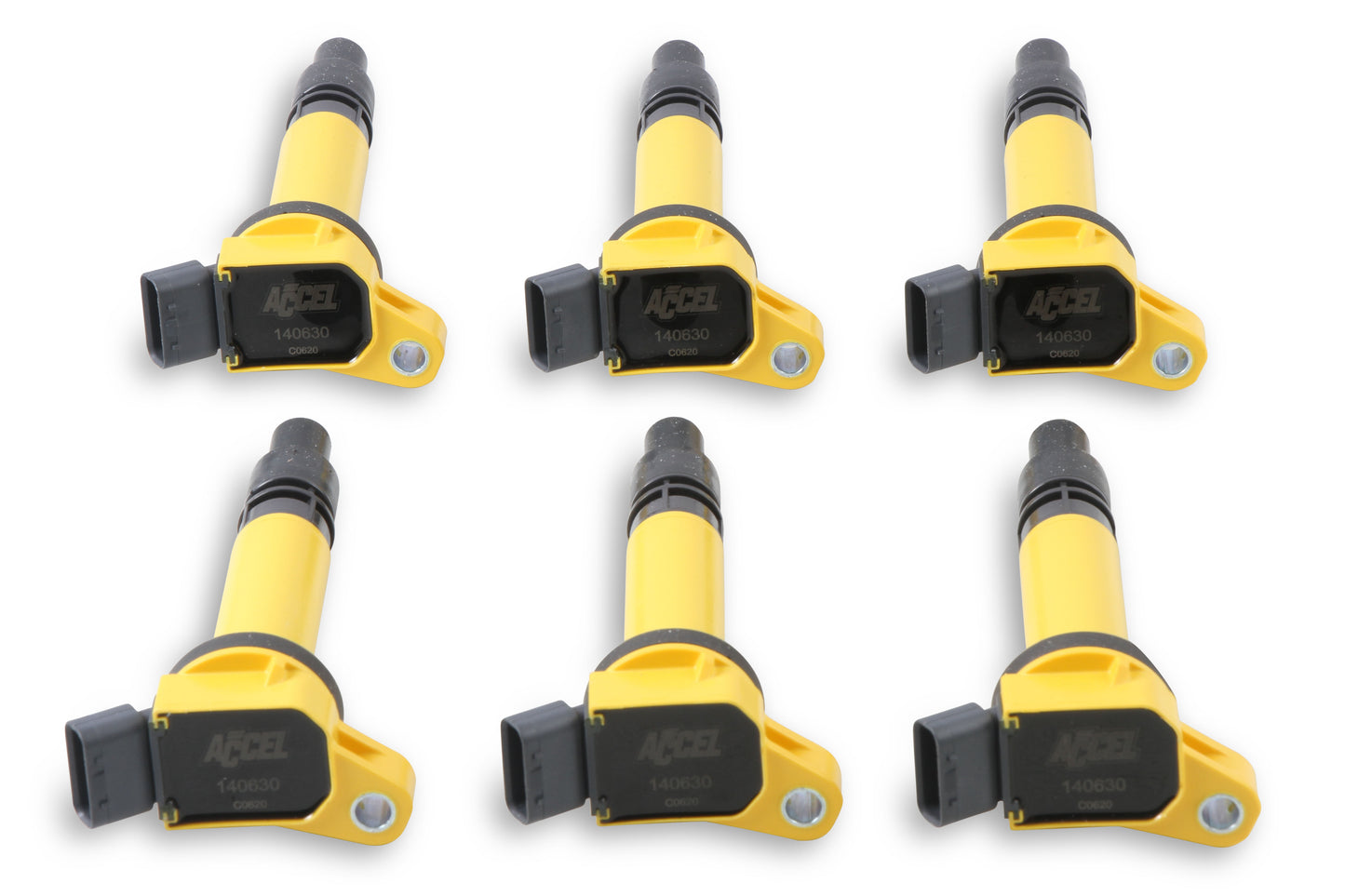 ACCEL 140630-6 Ignition Coil-Super Coil-Lexus/ Toyota-6-Pack-Yellow
