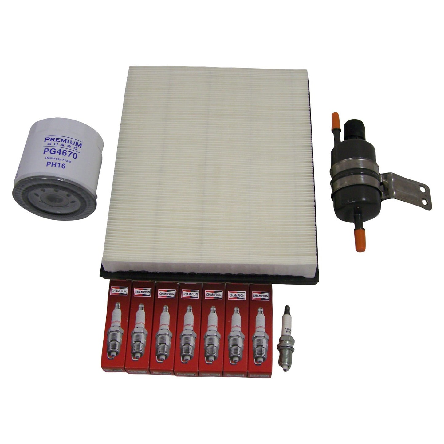 Crown Automotive Jeep Replacement TK36 - Tune Up Kit for 1999-2004 WJ, WG Grand Cherokee w/ 4.7L Engine (Except HO)