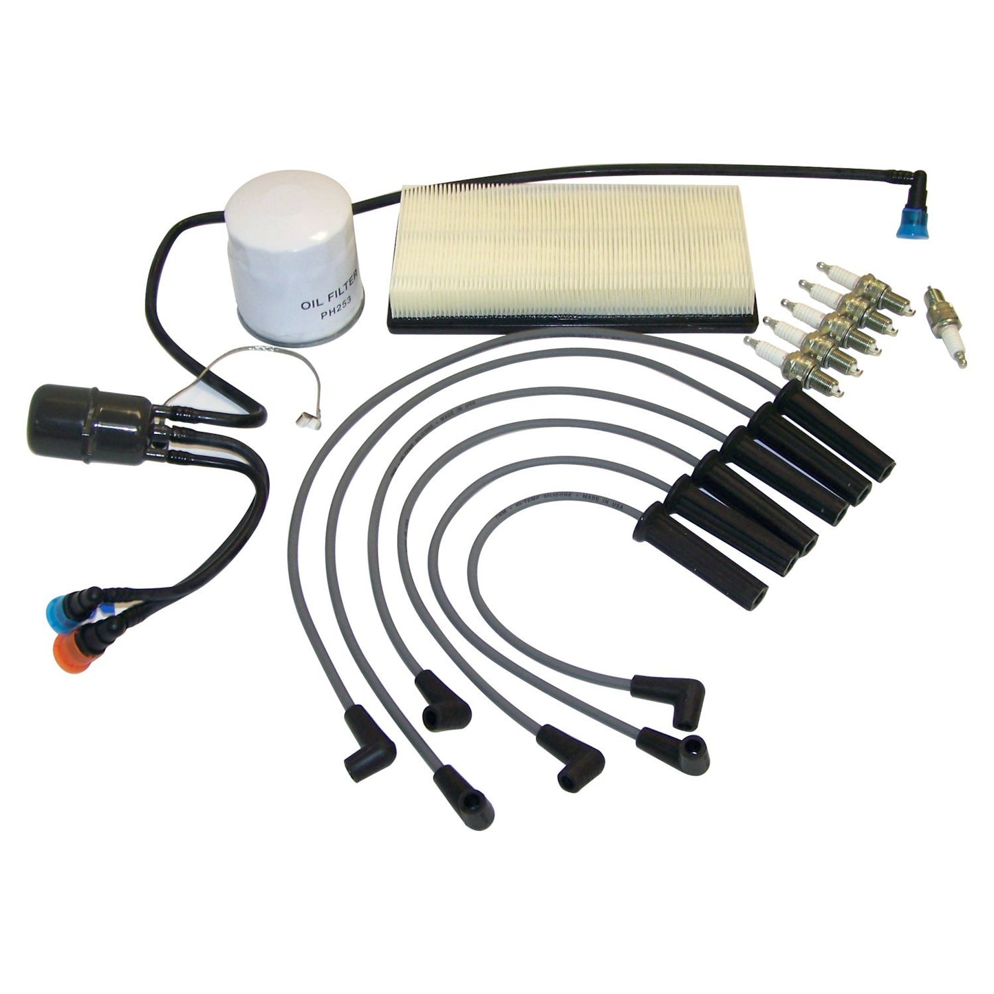 Crown Automotive Jeep Replacement TK38 - Tune-Up Kit for 96-00 Dodge, Chrysler, Plymouth Minivan w/ V6 Engine w/ 119" WB