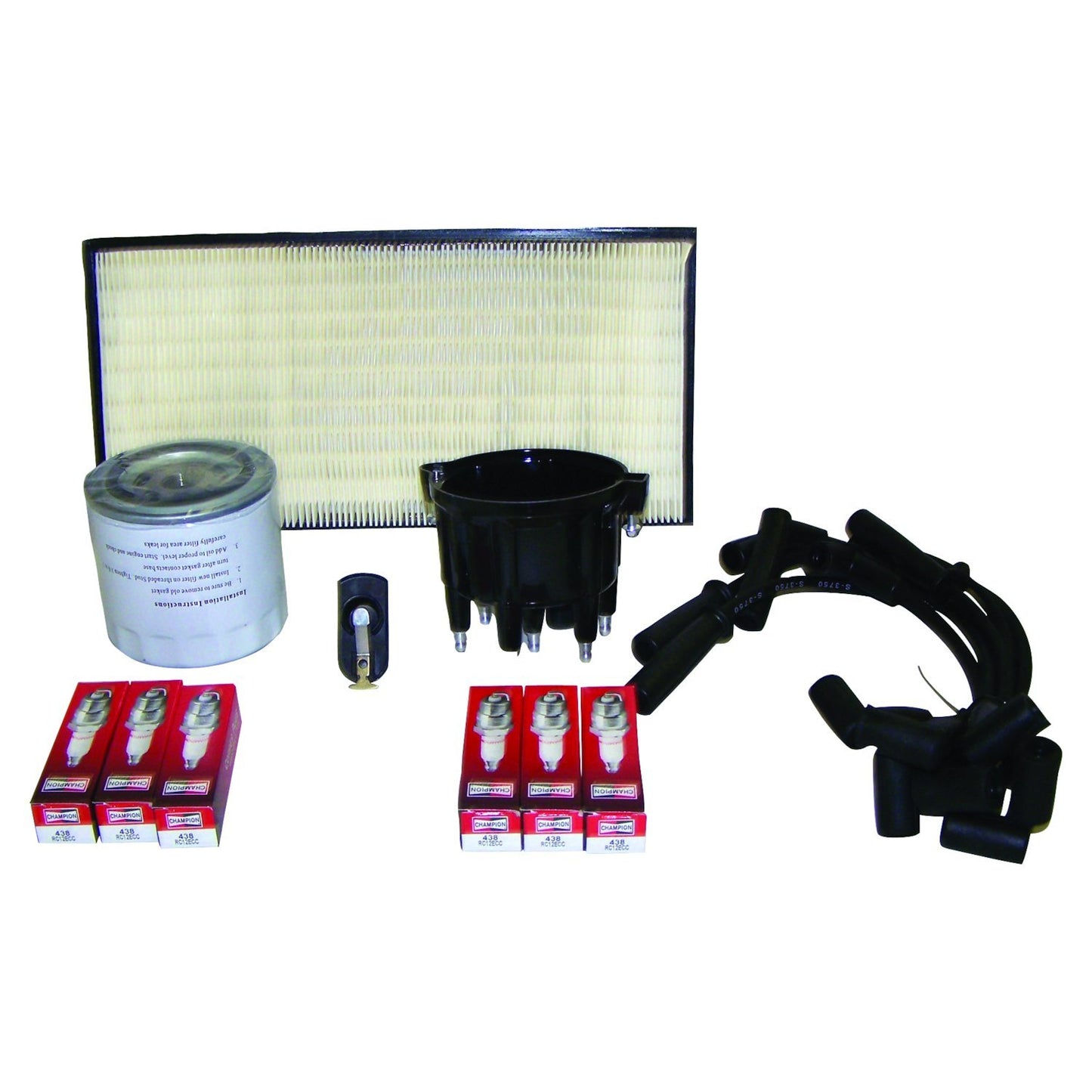 Crown Automotive Jeep Replacement TK9 - Tune Up Kit for 1999 Jeep XJ Cherokee w/ 4.0L Engine