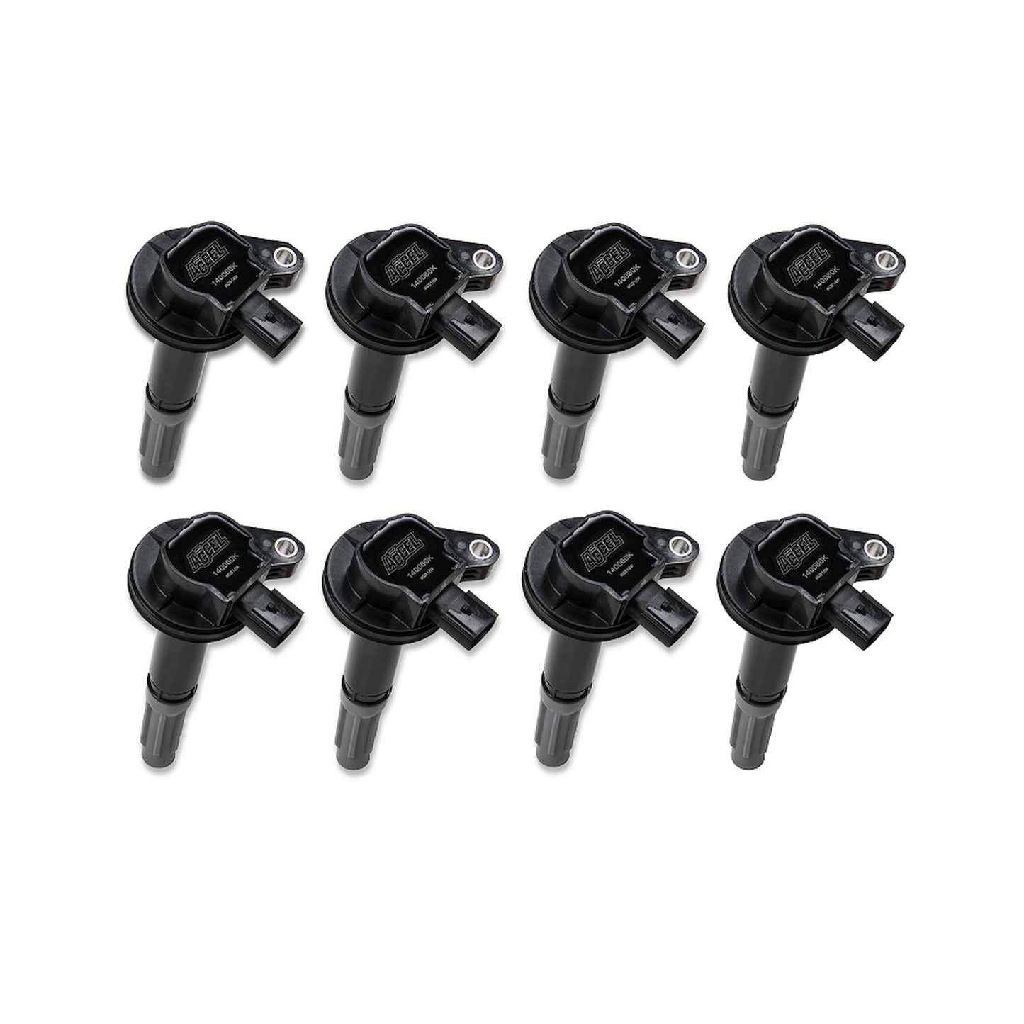 ACCEL 140060K-8 Ignition Coils-SuperCoil Series 2011-2016 Ford 5.0L Coyote, Black, 8-Pack
