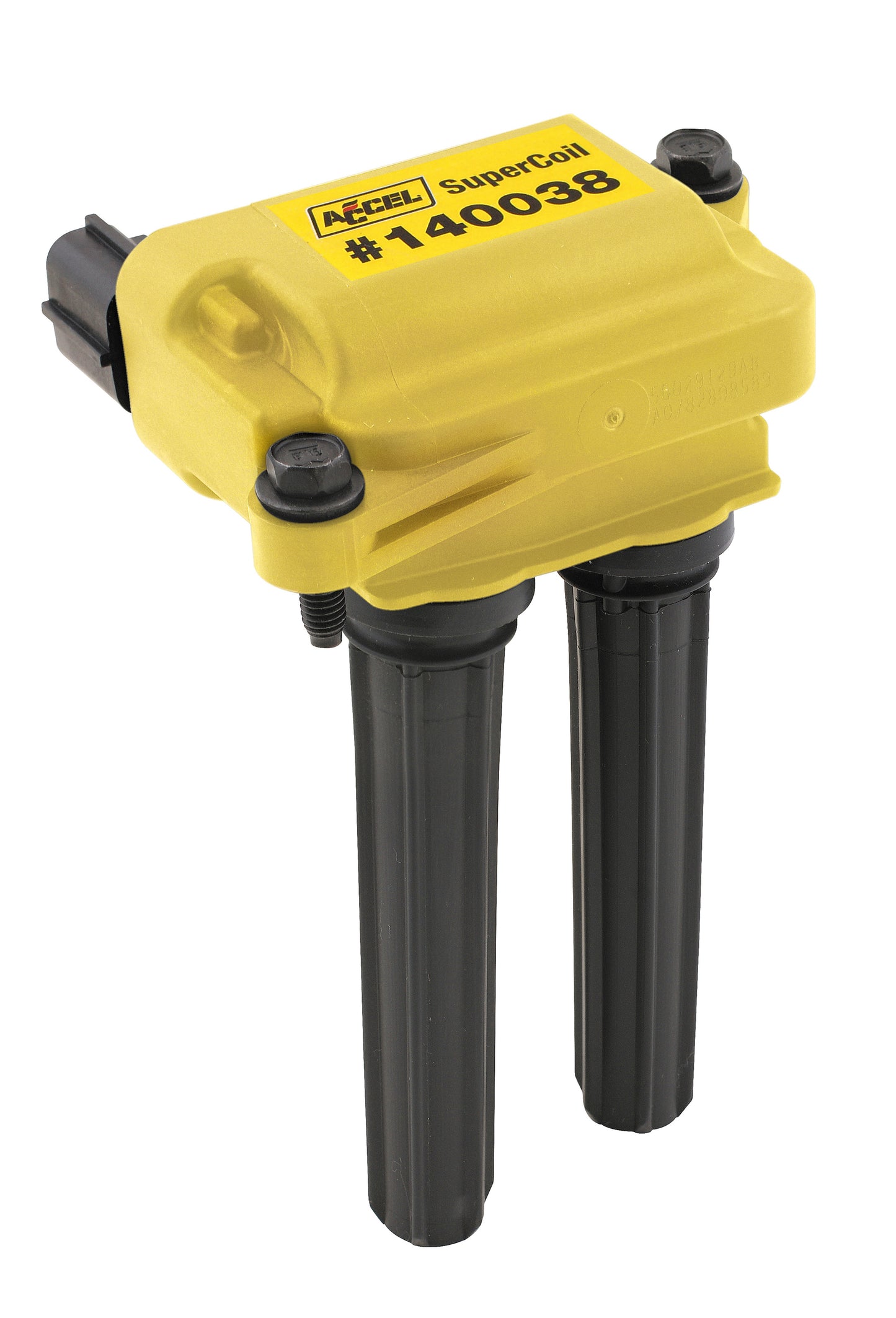 ACCEL 140038 Ignition Coil Gen 3 Dodge Chrysler Hemi 5.7L/6.1L/6.2L/6.4L-Dual Plug-Yellow