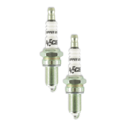 ACCEL 2418 Spark Plugs-Copper Core-Twin Cam-.040" Gap-2 Pack