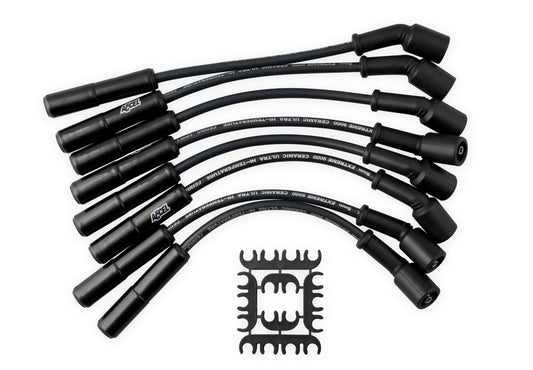 ACCEL 9059CK Spark Plug Wire Set-Extreme 9000 Black Ceramic Boot-GM 4.8/5.3/6.0/6.2L