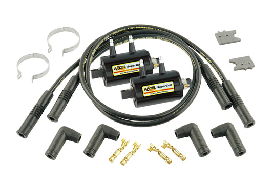 ACCEL 140403K Ignition Coil Kit-Universal Super Coil-4-Cylinder Inductive