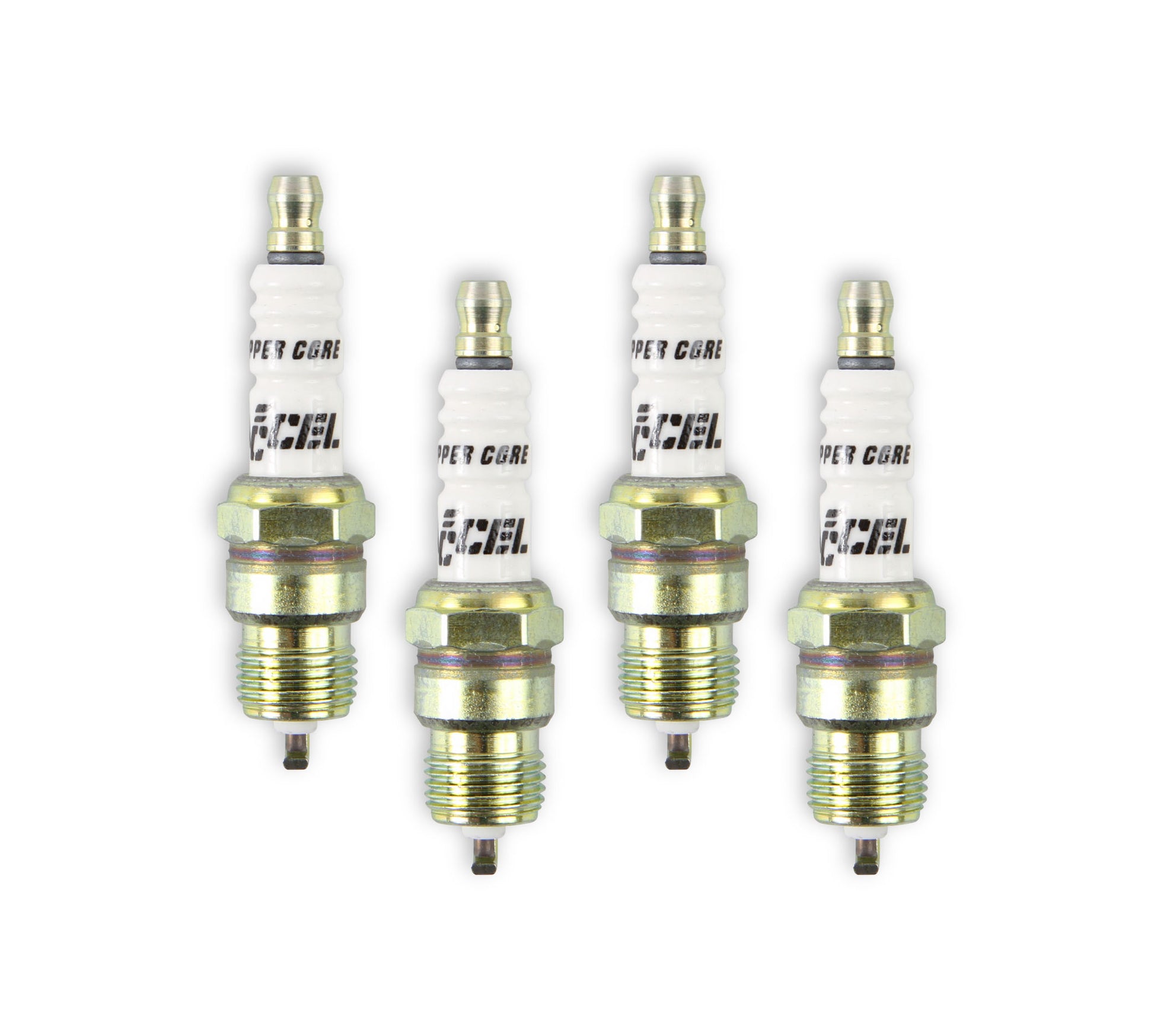 ACCEL 0576S-4 ACCEL HP Copper Spark Plug-Shorty