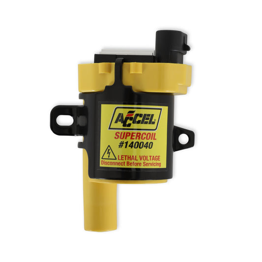ACCEL 140040ACC Ignition Coil-SuperCoil-1999-2007 GM LS Truck 4.8/5.3/6.0L-Yellow-Individual