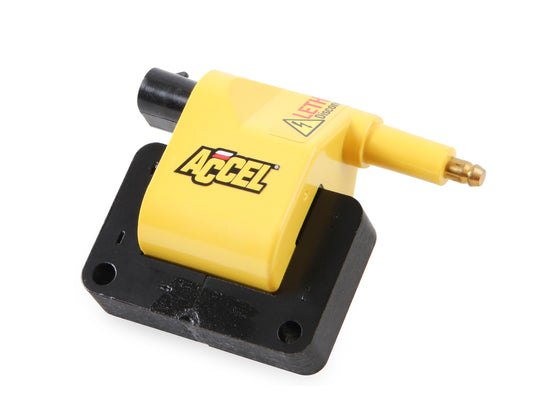ACCEL 140021 Ignition Coil-SuperCoil-Dodge/Jeep/Plymouth/Chrysler Remote-Yellow-Individual