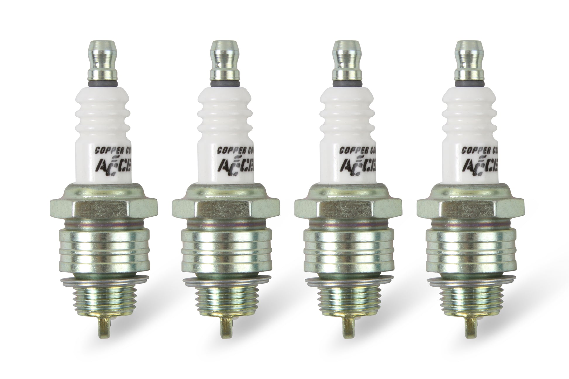 ACCEL 0437S-4 ACCEL HP Copper Spark Plug-Shorty