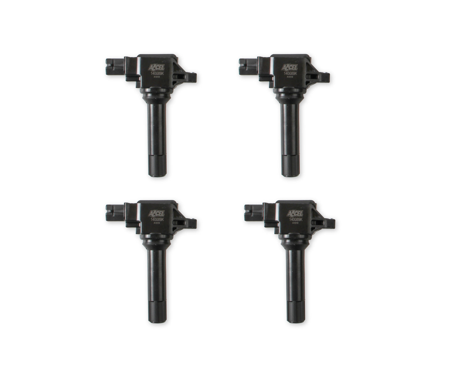 ACCEL 140089K-4 Ignition Coils-Fits Subaru, Scion and Toyota 2.0L Boxer 2015-2019, Black 4-Pack