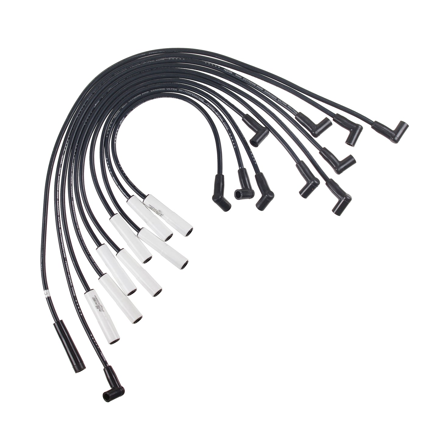 ACCEL 9023C Spark Plug Wire Set-Extreme 9000 Ceramic Boot-Dodge Truck 5.2/5.9L 91-98