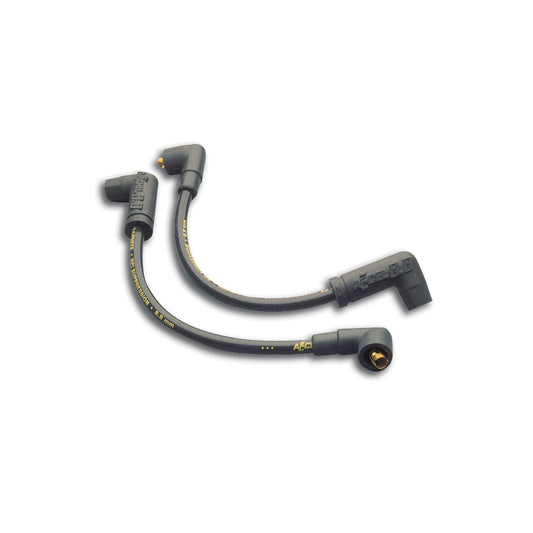 ACCEL 172082K Custom Wire Set-82-94 Dyna FXR, FXRS, FXRT-8.8mm-Spiral Core-Black