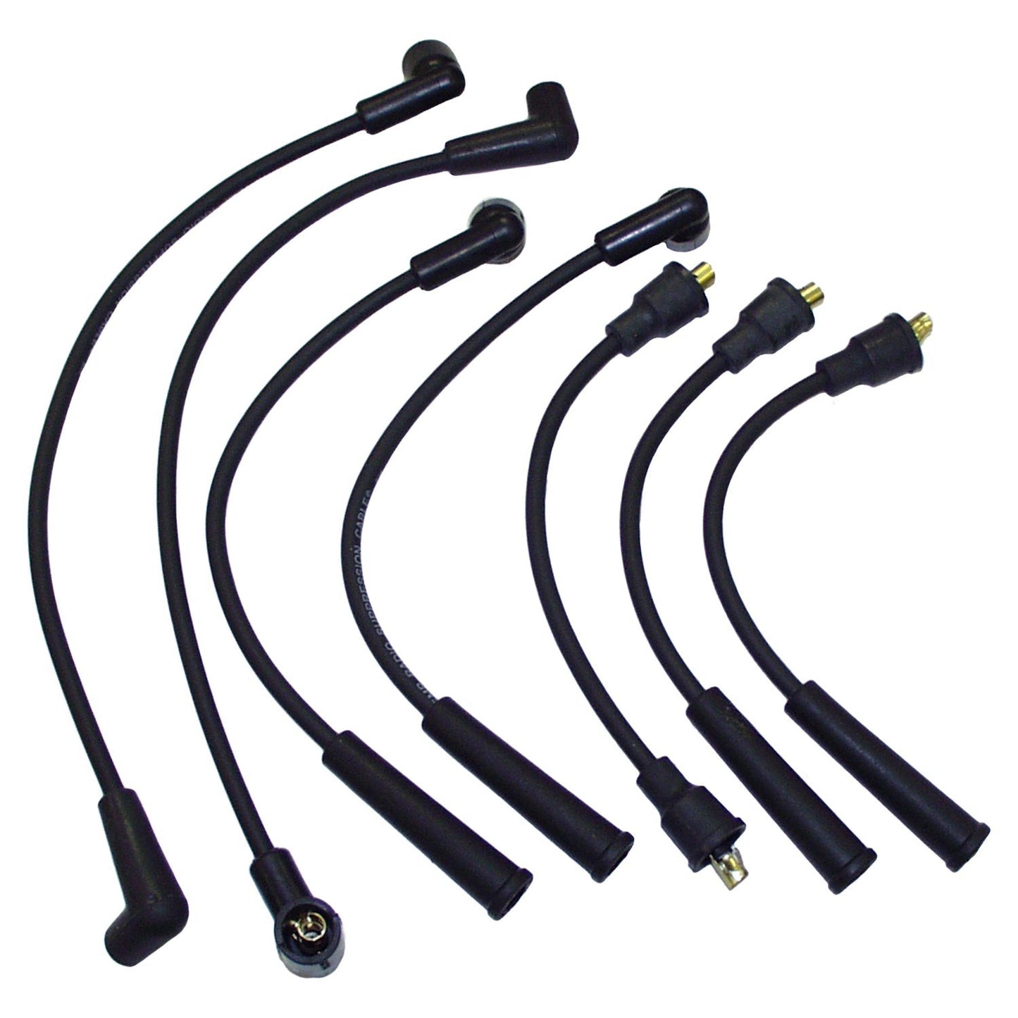 Crown Automotive Jeep Replacement 83300088 - Ignition Wire Set for Select 72-86 CJs, 87-90 YJ, 65-86 SJ, J-Series, 72-73 C104