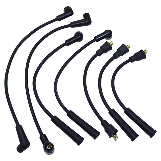 Crown Automotive Jeep Replacement 83300088 - Ignition Wire Set for Select 72-86 CJs, 87-90 YJ, 65-86 SJ, J-Series, 72-73 C104