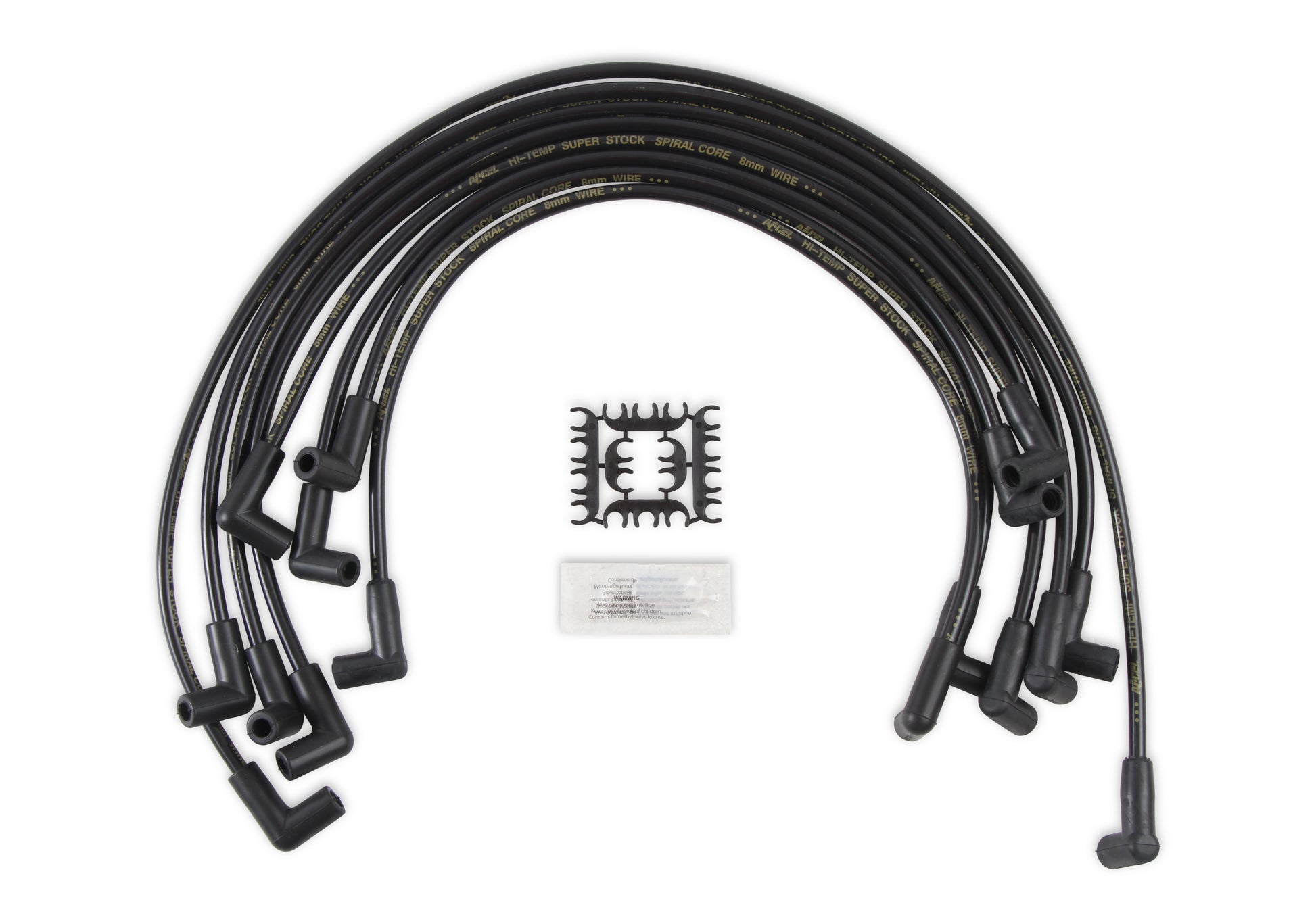 ACCEL 5048K Spark Plug Wire Set-90 Deg Boots-Black