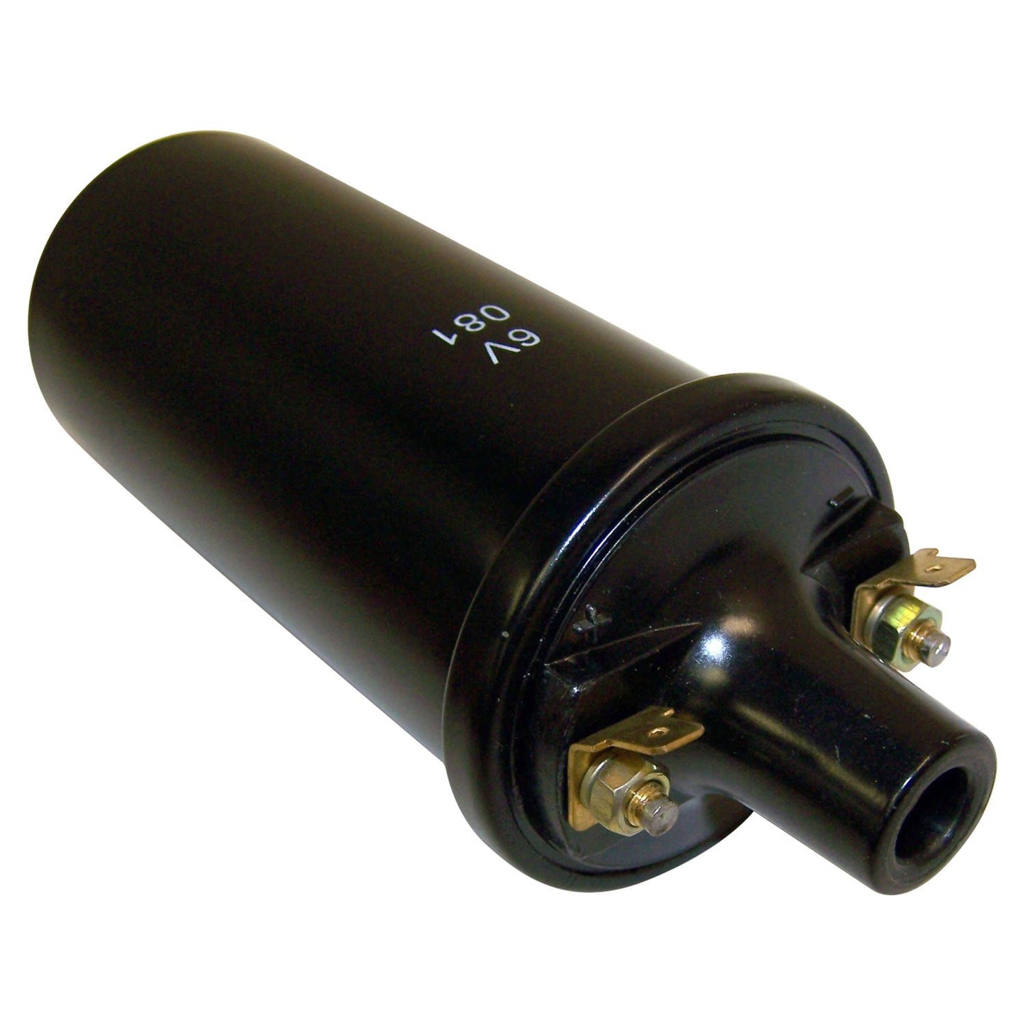 Crown Automotive Jeep Replacement J0649712 - Ignition Coil for 1941-1958 Jeep & Willys Vehicles w/ 6-Volt Electrical System