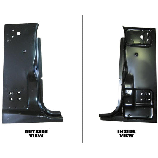 Golden Star Auto PL10-701L 1970-1974 Plymouth Barracuda Pillar Assembly, Lower LH