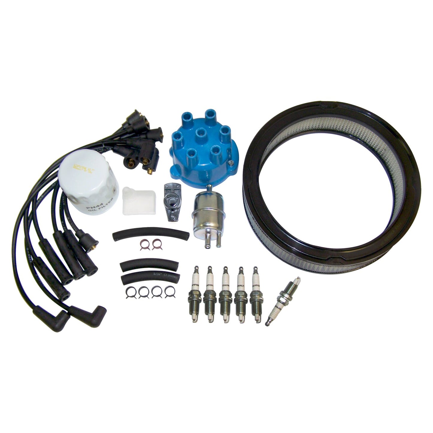 Crown Automotive Jeep Replacement TK29 - Tune Up Kit for 1983-1986 Jeep CJ-5, CJ-7, CJ-8 w/ 4.2L (6-258) Engine