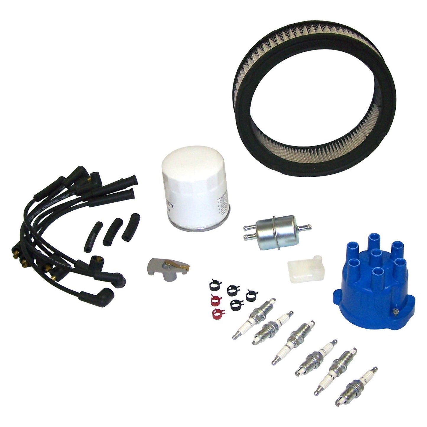 Crown Automotive Jeep Replacement TK32 - Tune Up Kit for 1987-1990 Jeep SJ, J-Series w/ 4.2L Engine