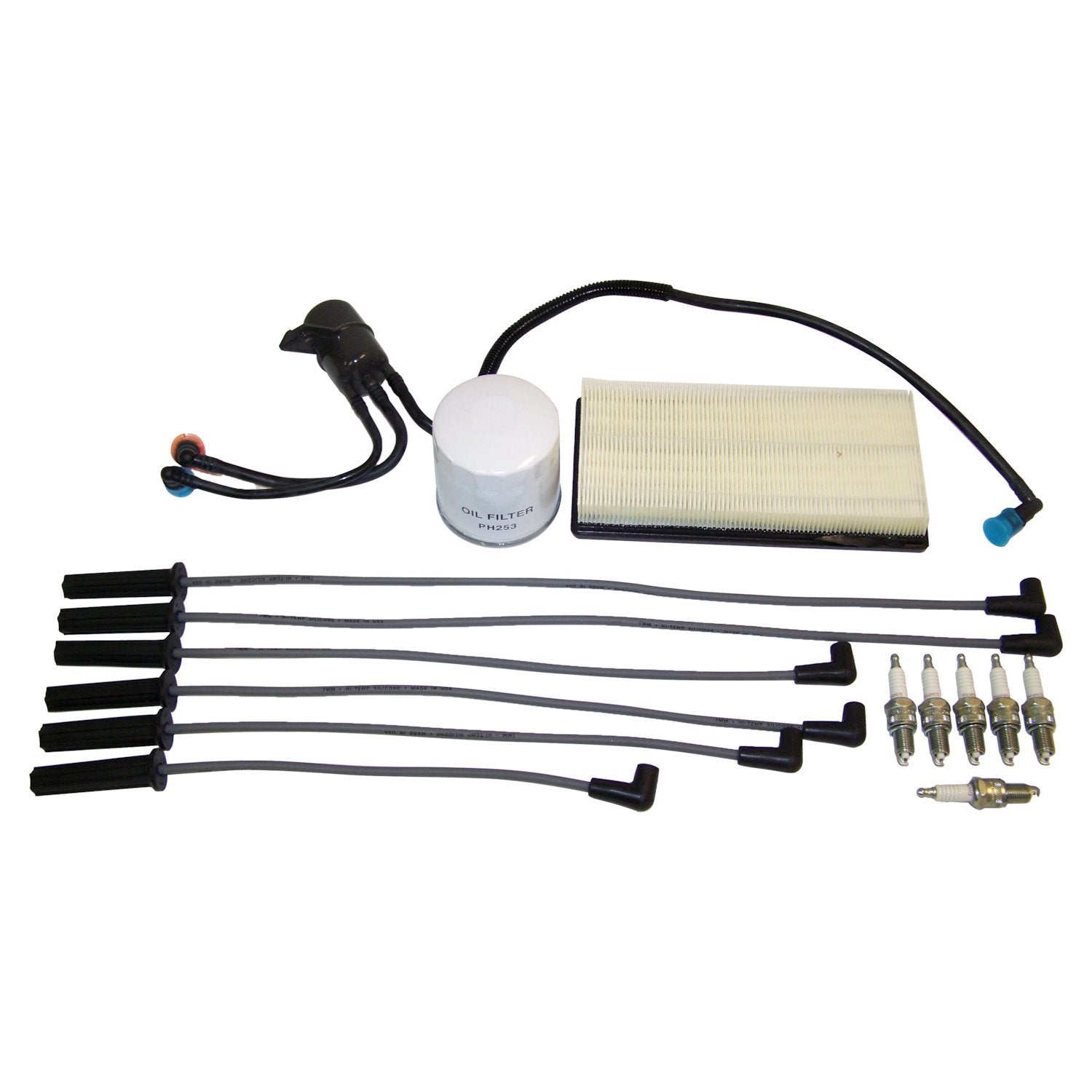 Crown Automotive Jeep Replacement TK37 - Tune Up Kit for 96-00 NS Dodge, Chrysler, Plymouth Minivans w/ 3.3L, 3.8L Engine