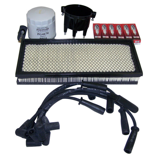 Crown Automotive Jeep Replacement TK4 - Tune Up Kit for 1997-1998 Jeep TJ Wrangler w/ 4.0L Engine