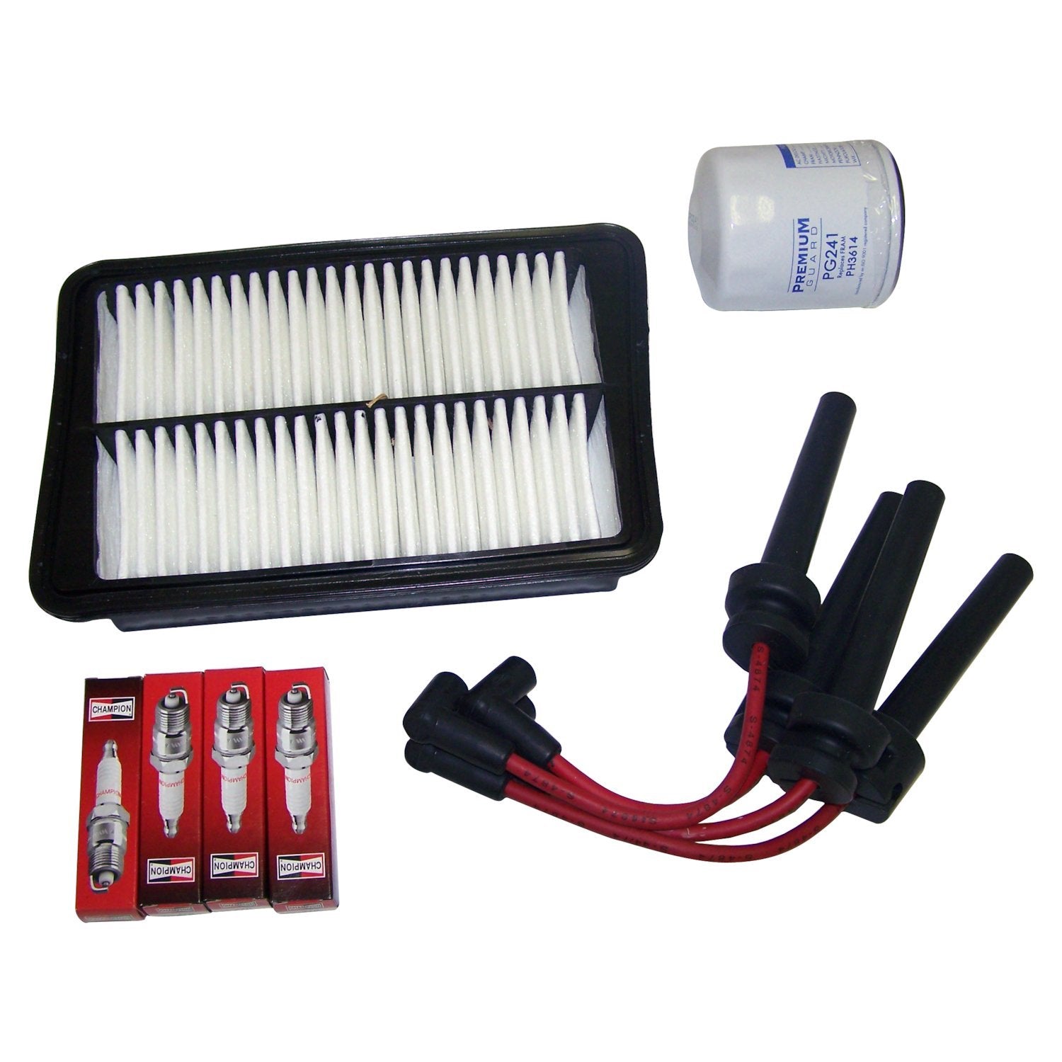 Crown Automotive Jeep Replacement TK40 - Tune Up Kit for 2004-2005 Jeep KJ Liberty w/ 2.4L Engine