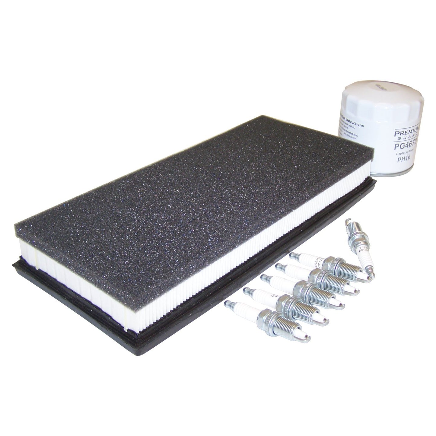 Crown Automotive Jeep Replacement TK49 - Tune Up Kit for 2000-2006 Jeep TJ Wrangler w/ 4.0L Engine