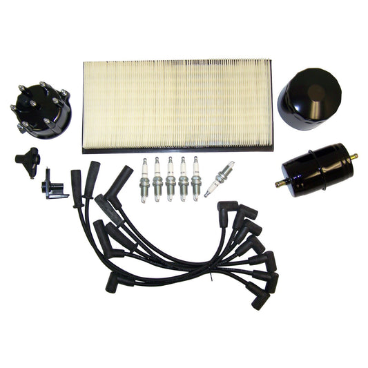 Crown Automotive Jeep Replacement TK7 - Tune Up Kit for 1994-1996 Jeep XJ Cherokee w/ 4.0L Engine