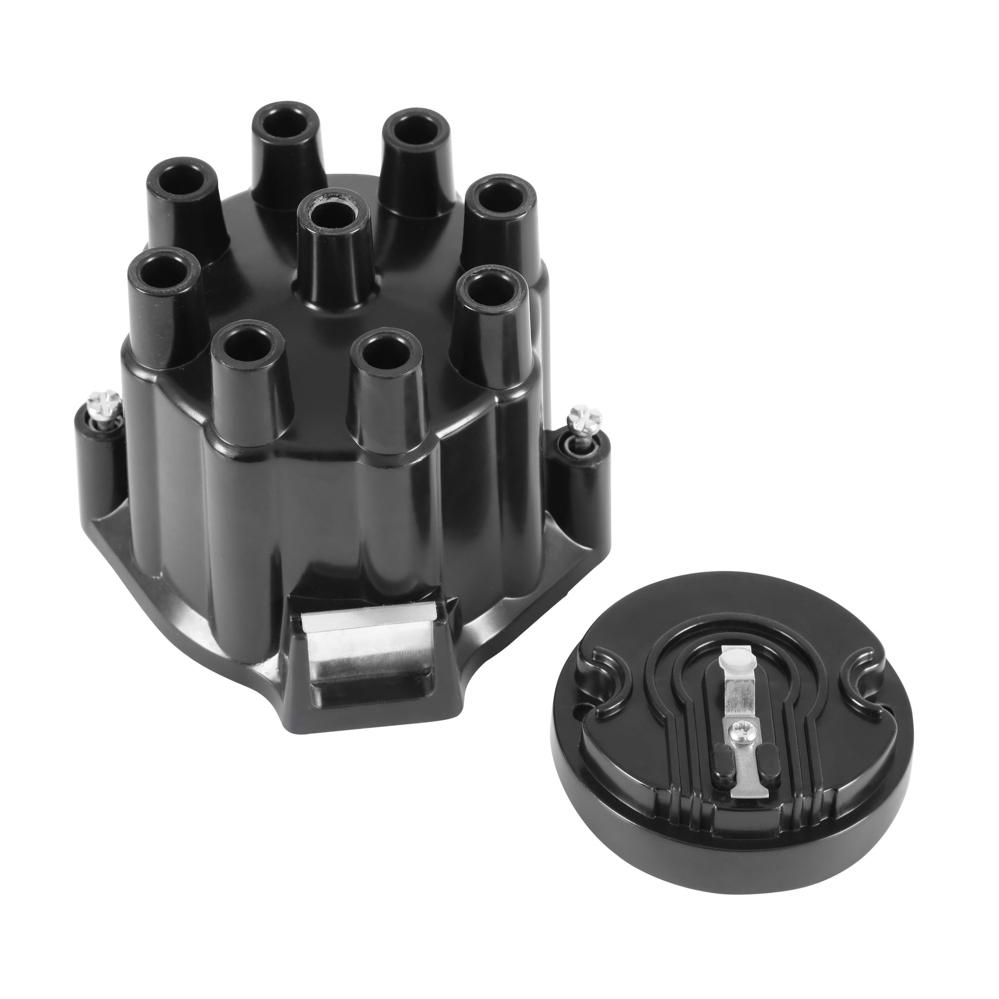 ACCEL 8124ACC ACCEL Distributor Cap & Rotor Kit -Socket Style-Black