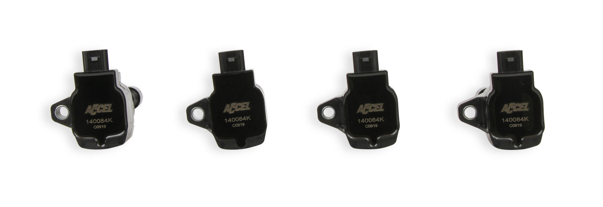 ACCEL 140084K-4 Ignition Coils-Honda 2.0L, 2.0L Turbo/ 1.5L 4-cylinder, Black, 4-Pack