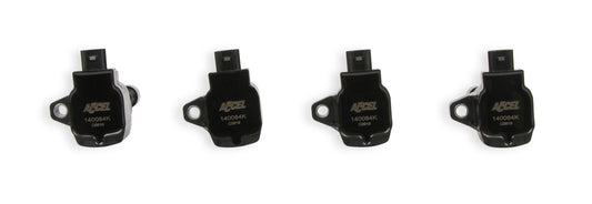 ACCEL 140084K-4 Ignition Coils-Honda 2.0L, 2.0L Turbo/ 1.5L 4-cylinder, Black, 4-Pack