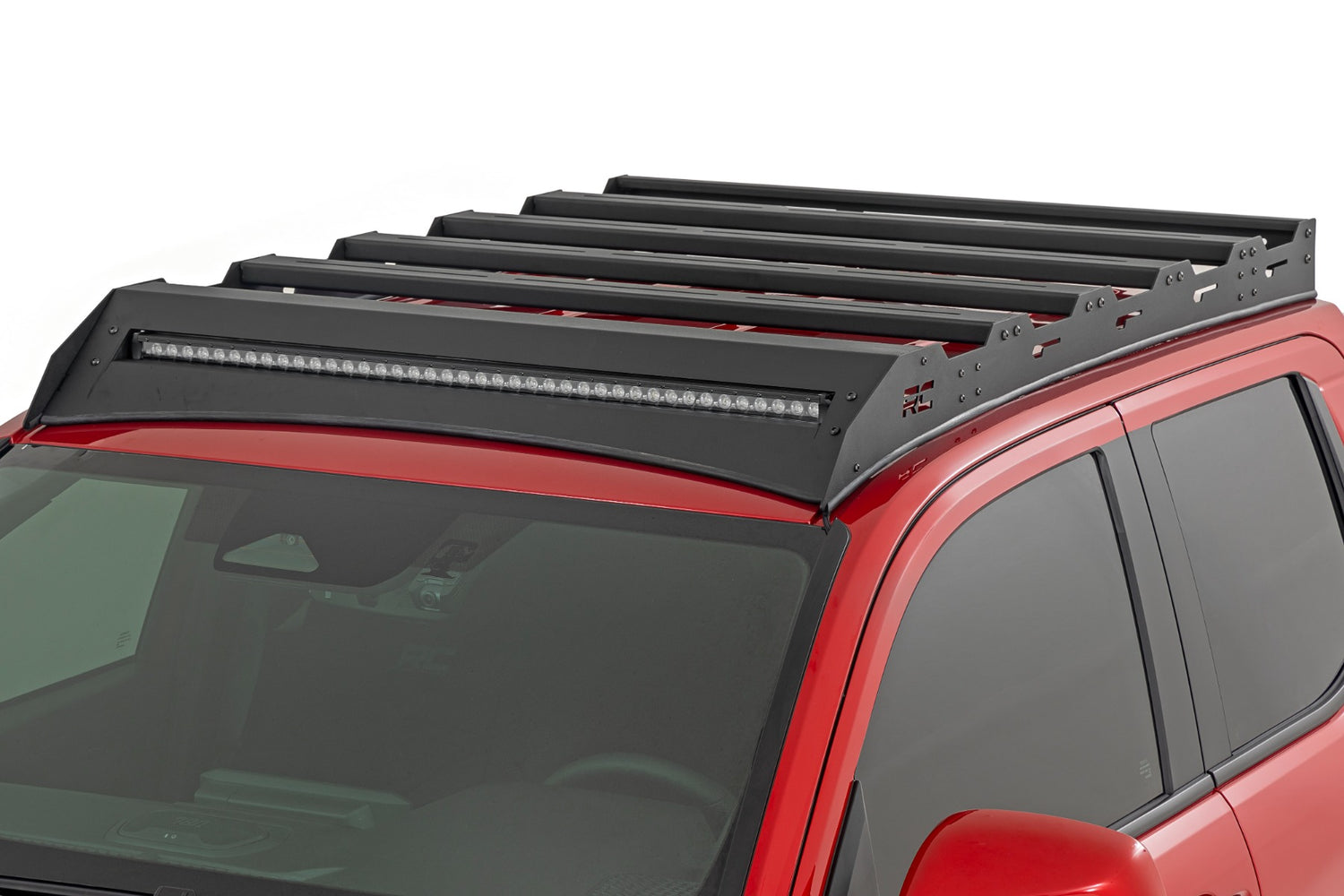 Rough Country 72110 Roof Rack - 40 inch Black LED - Toyota Tacoma 2WD/4WD (2024)
