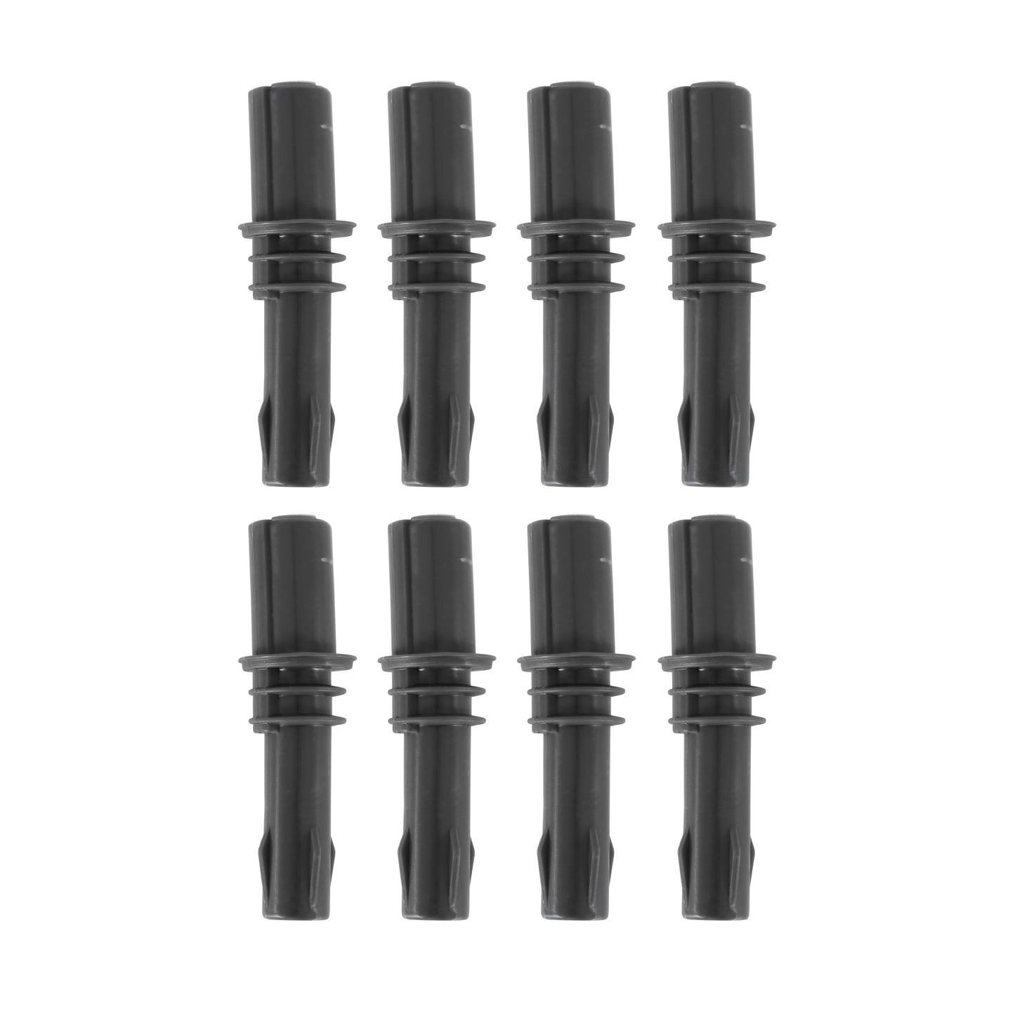 ACCEL 170033 High Performance Ignition Coil boots 2004-2008.5 Ford 3-valve-8-Pack-Black