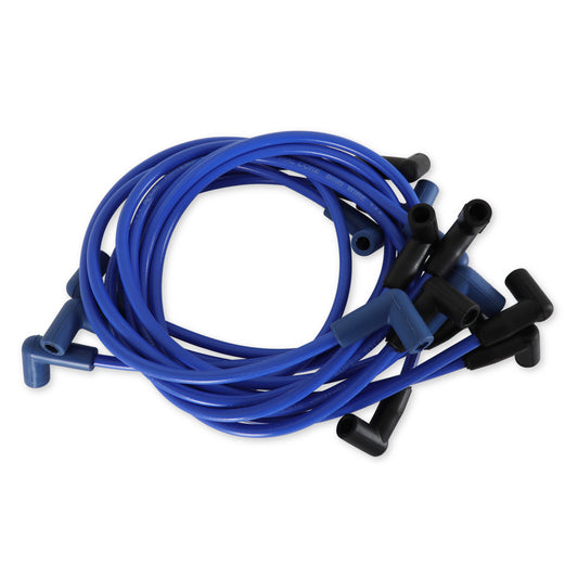 ACCEL 5048B SPARK PLUG WIRE SET-90 DEG BOOTS-BLUE