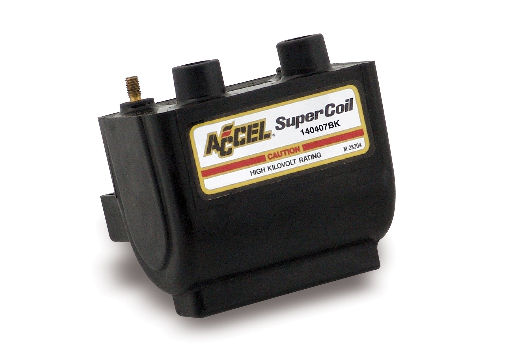 ACCEL 140407BK Super Coil-Electronic-Dual Fire-Black